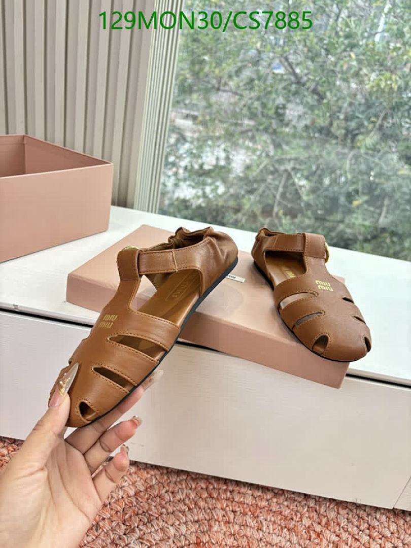 Miu Miu-Women Shoes Code: CS7885 $: 129USD