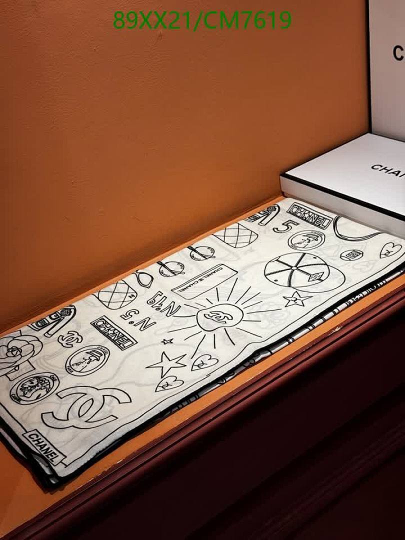 Chanel-Scarf Code: CM7619 $: 89USD