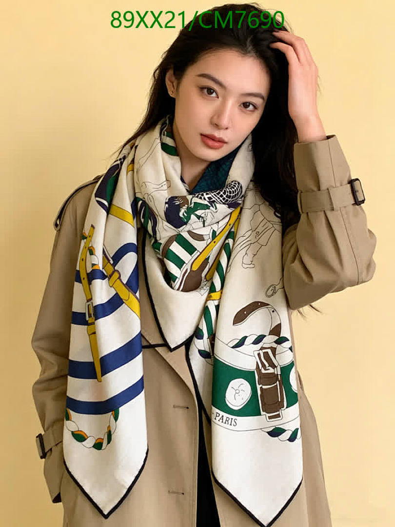 Hermes-Scarf Code: CM7690 $: 89USD