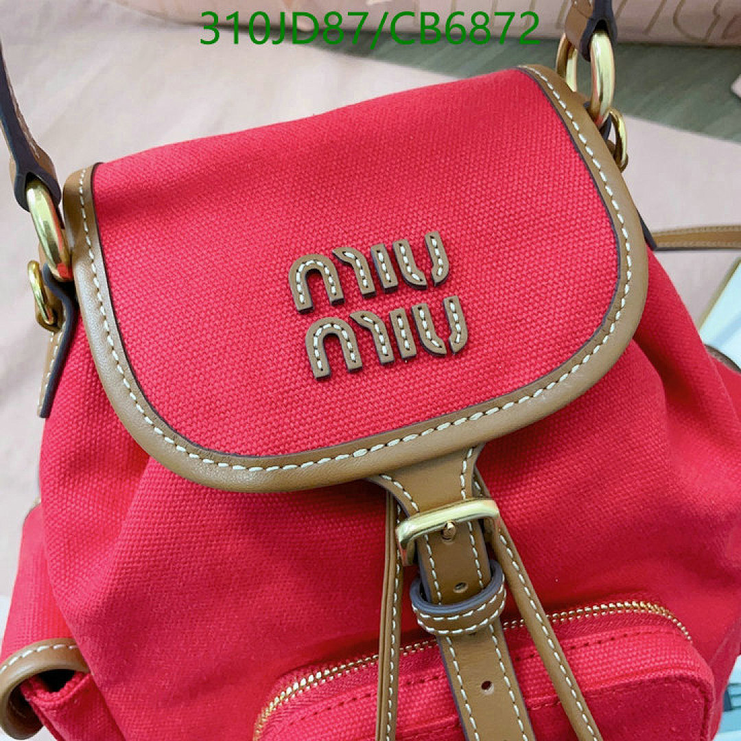 Miu Miu-Bag-Mirror Quality Code: CB6872 $: 310USD