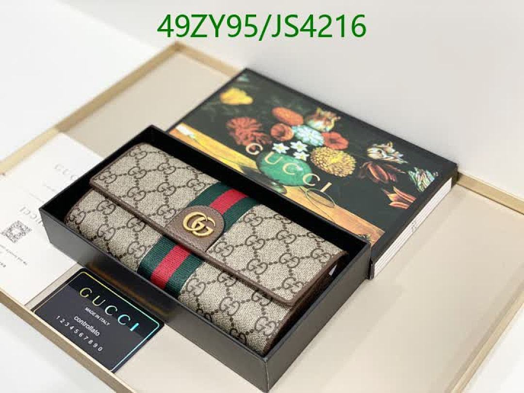 Gucci-Wallet-4A Quality Code: JS4216 $: 49USD