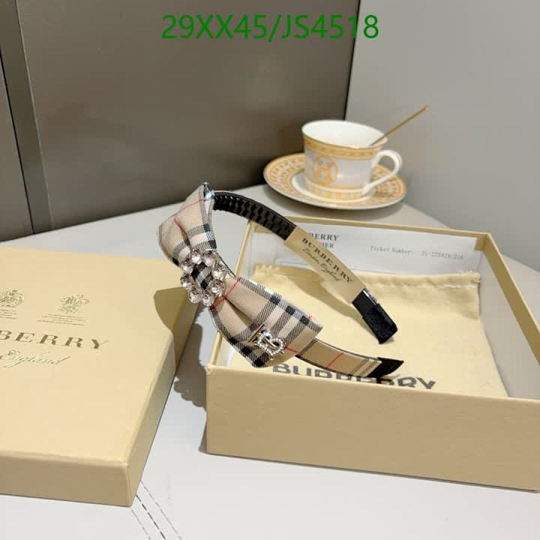 Burberry-Headband Code: JS4518 $: 29USD