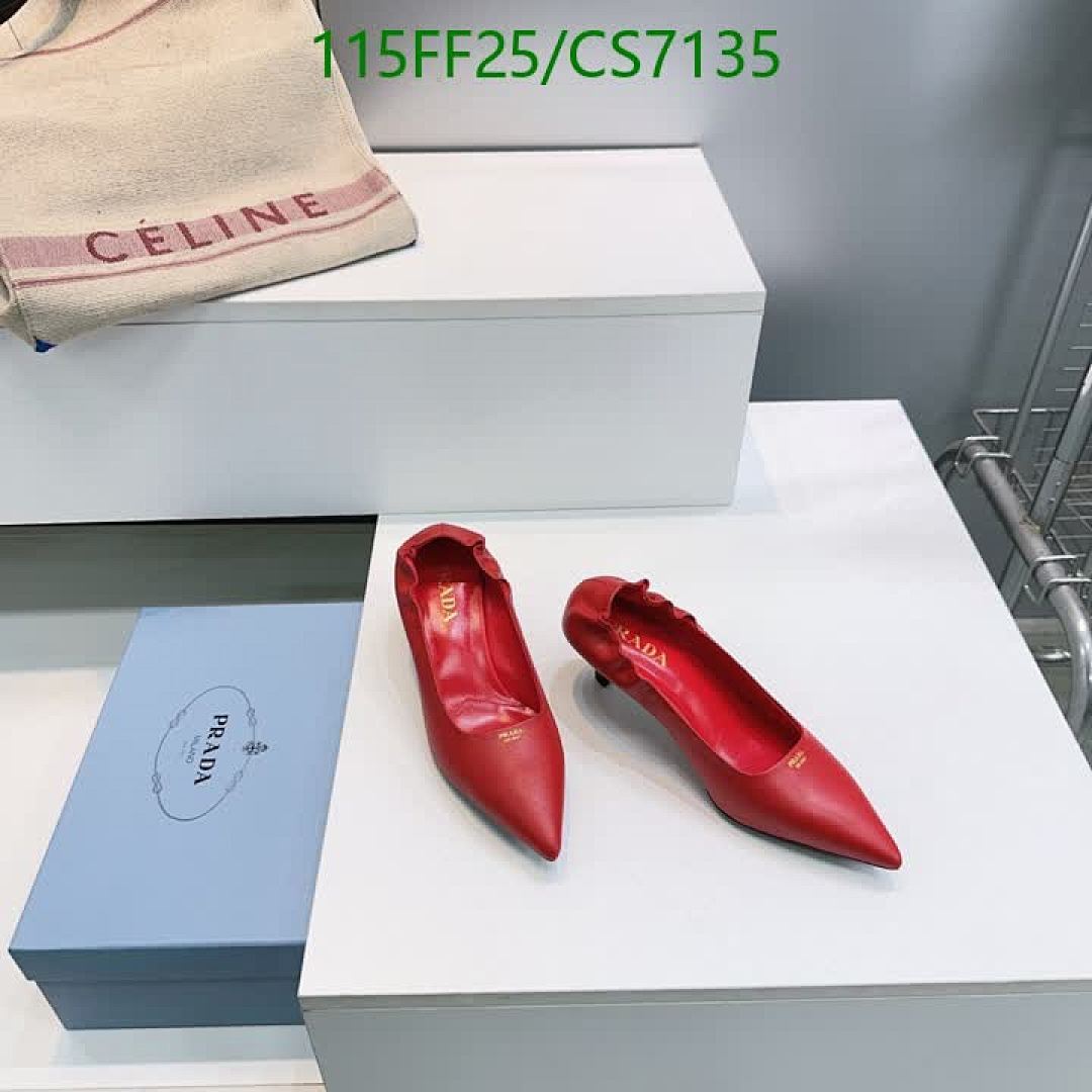 Prada-Women Shoes Code: CS7135 $: 115USD