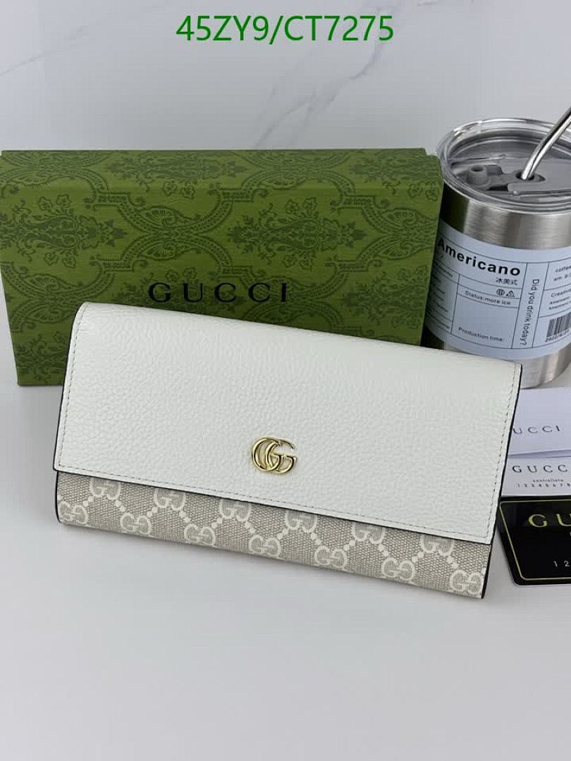 Gucci-Wallet-4A Quality Code: CT7275 $: 45USD