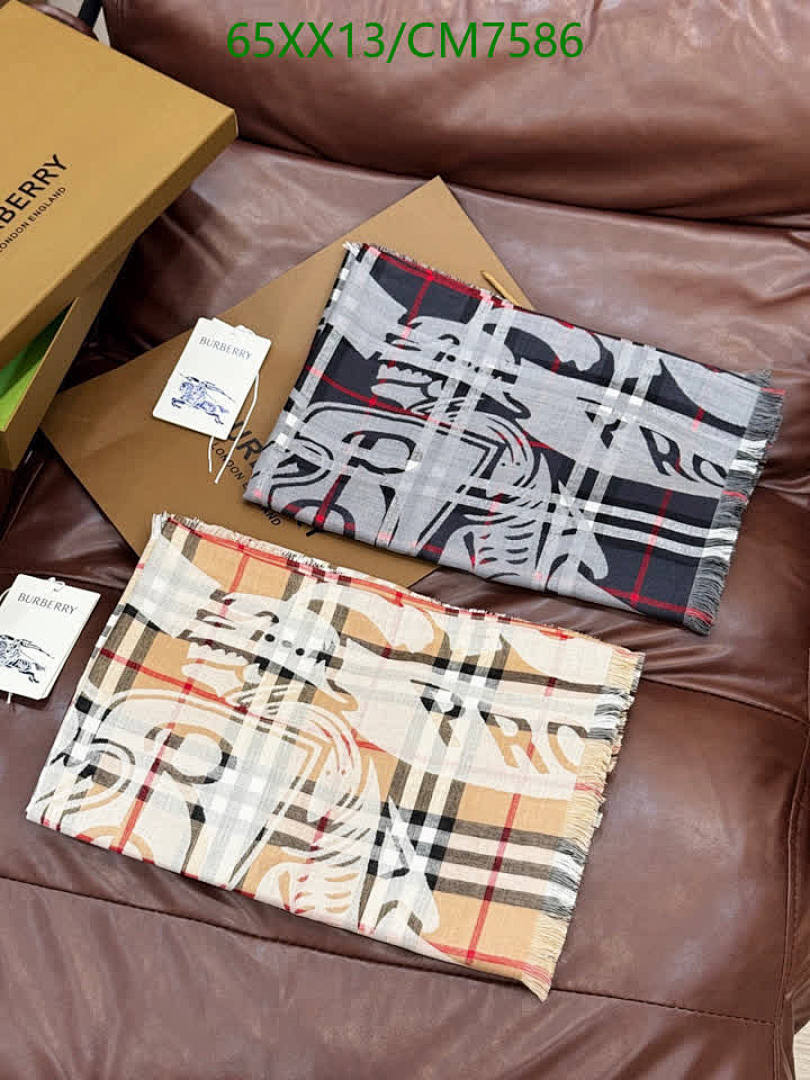 Burberry-Scarf Code: CM7586 $: 65USD