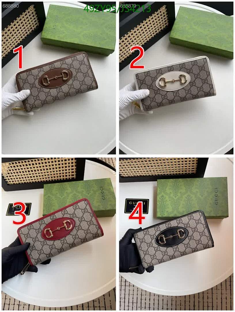 Gucci-Wallet-4A Quality Code: JS4213 $: 49USD