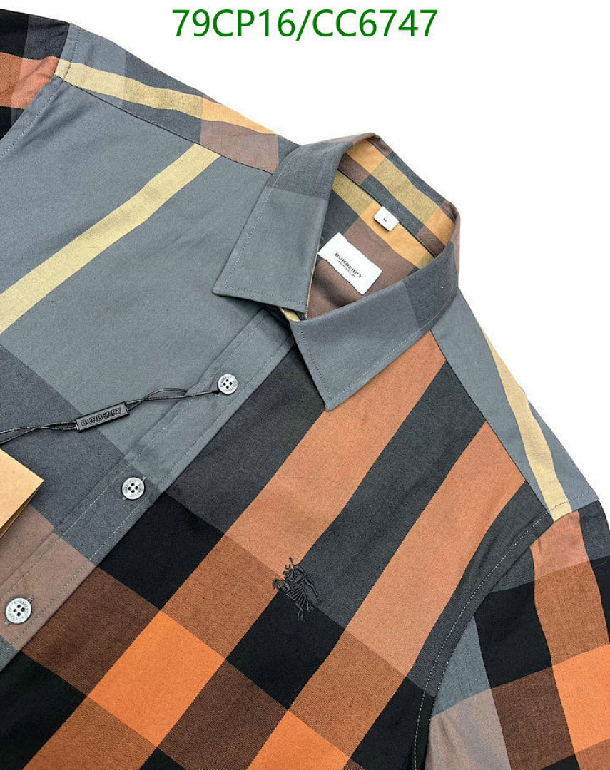Burberry-Clothing Code: CC6747 $: 79USD