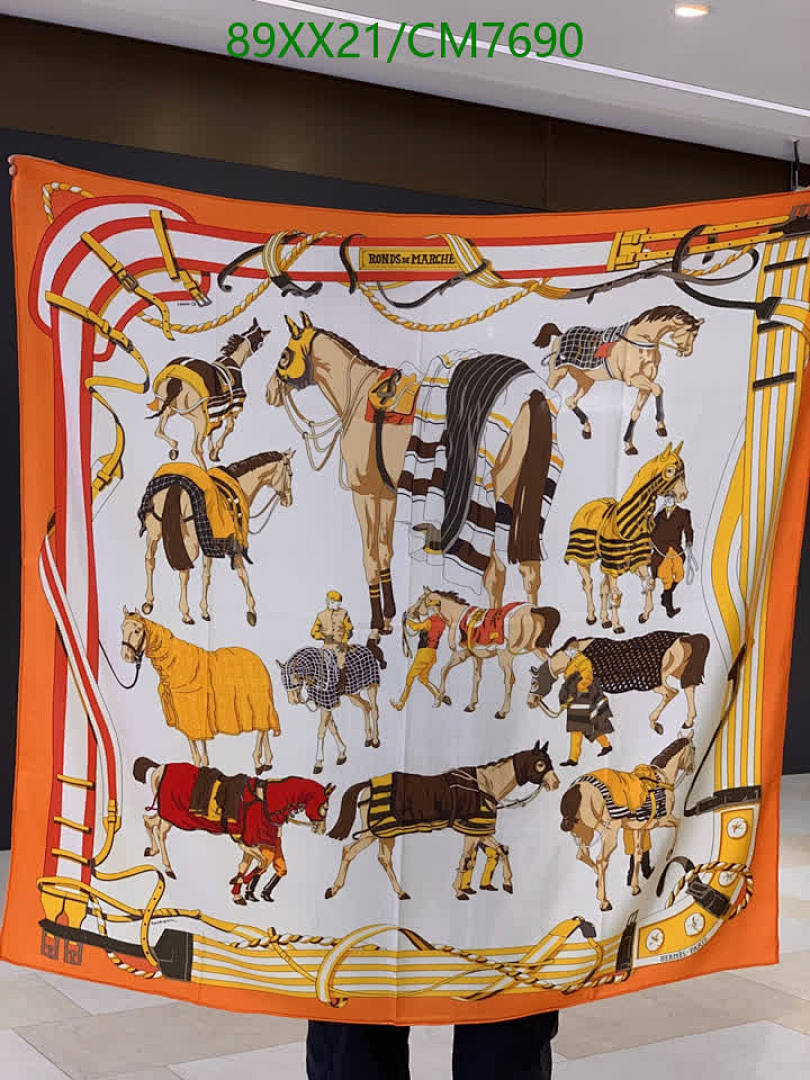 Hermes-Scarf Code: CM7690 $: 89USD