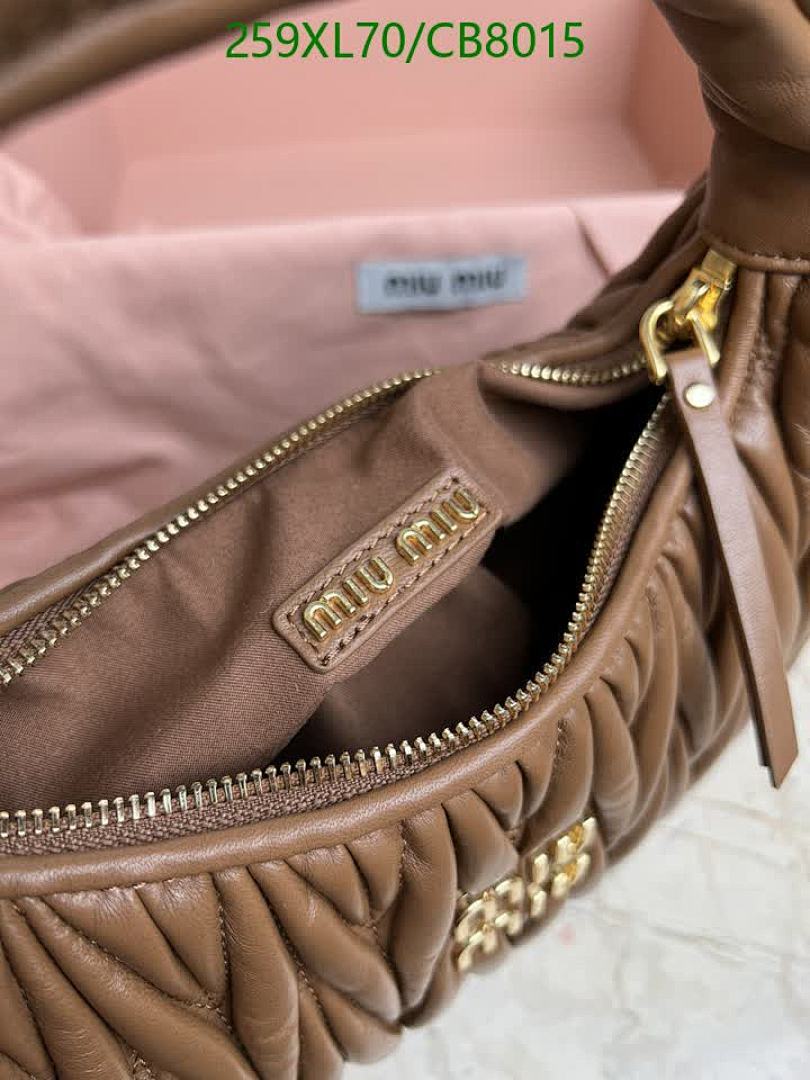 Miu Miu-Bag-Mirror Quality Code: CB8015 $: 259USD