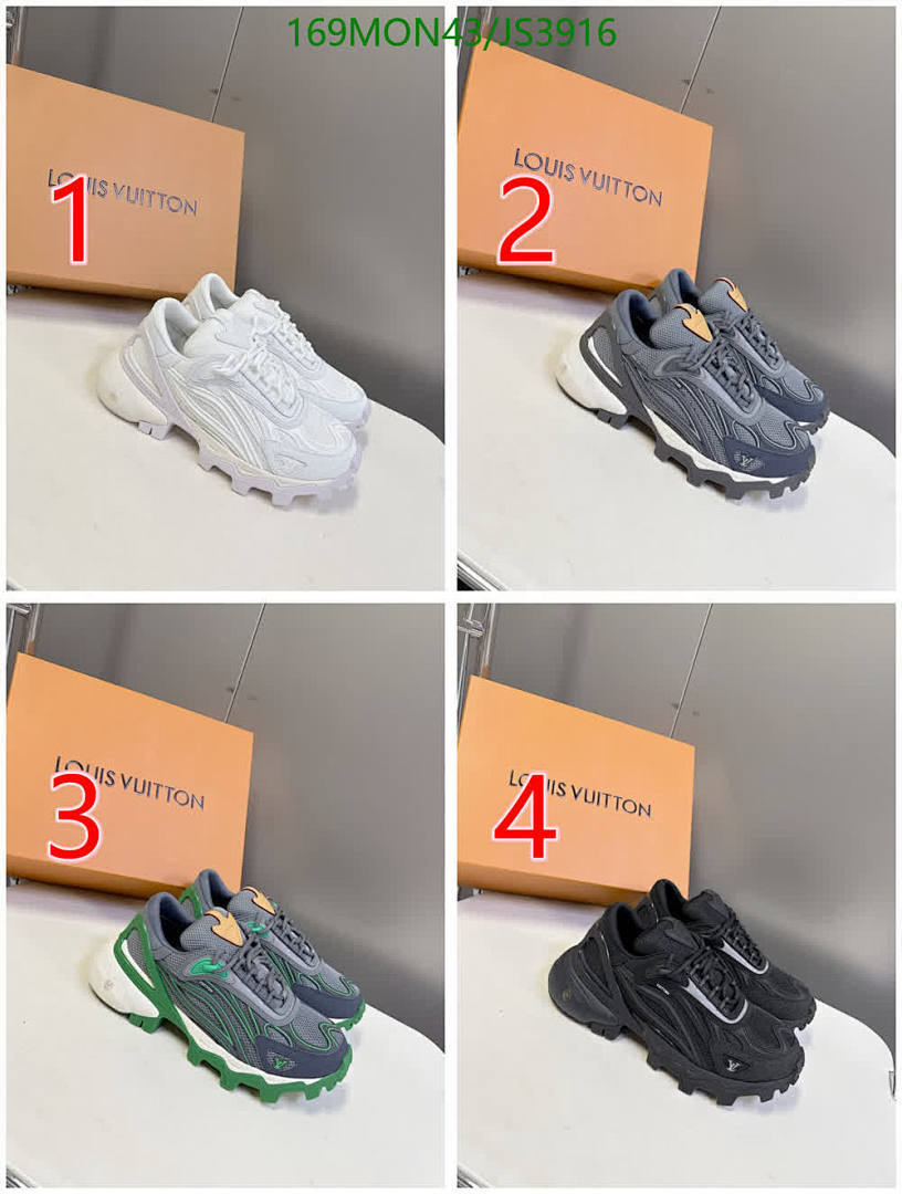 LV-Men shoes Code: JS3916 $: 169USD