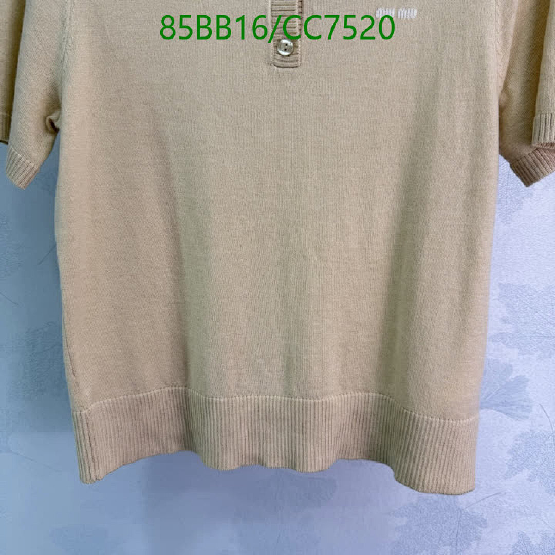 MIUMIU-Clothing Code: CC7520 $: 85USD