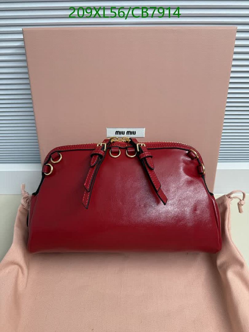 Miu Miu-Bag-Mirror Quality Code: CB7914 $: 209USD