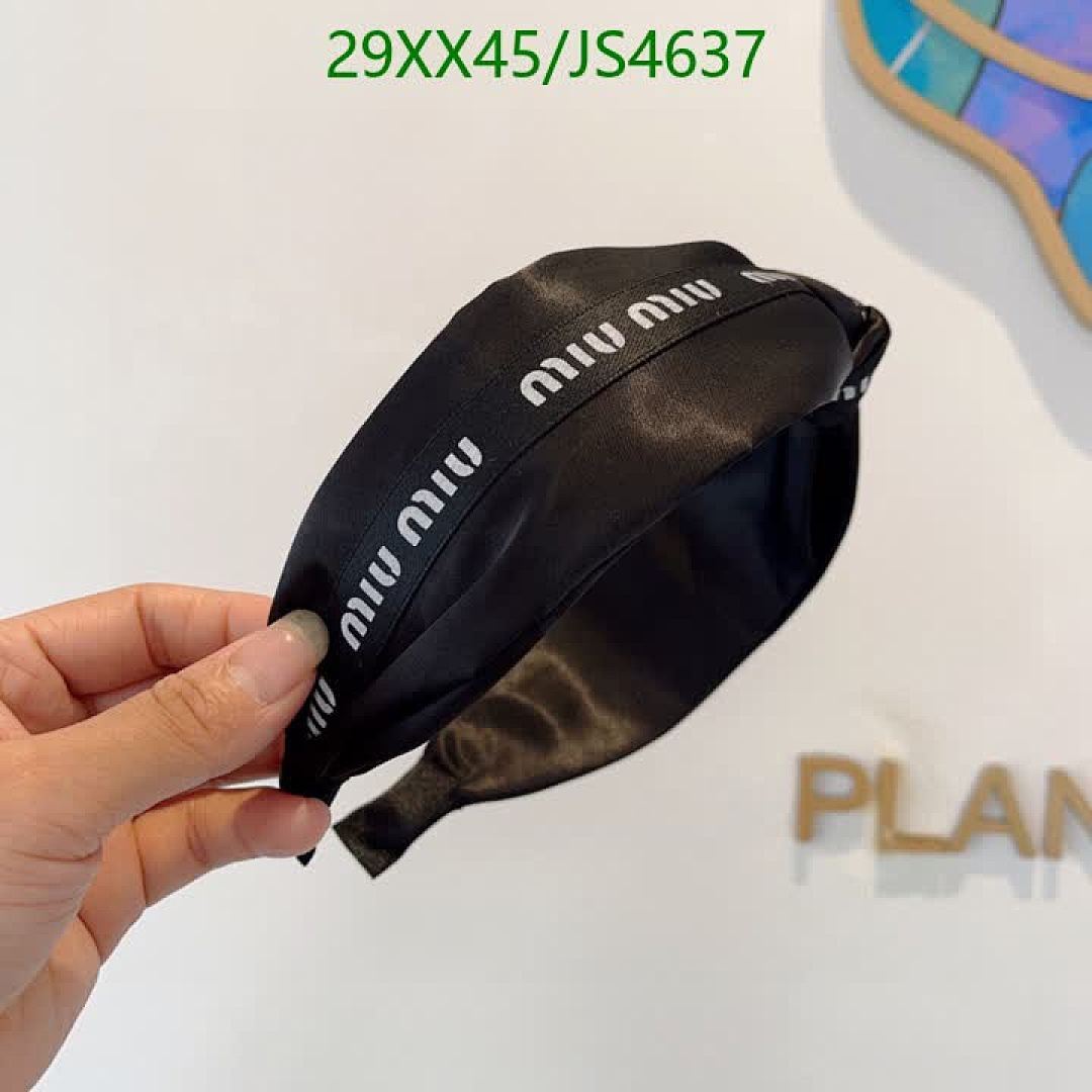 MIU MIU-Headband Code: JS4637 $: 29USD