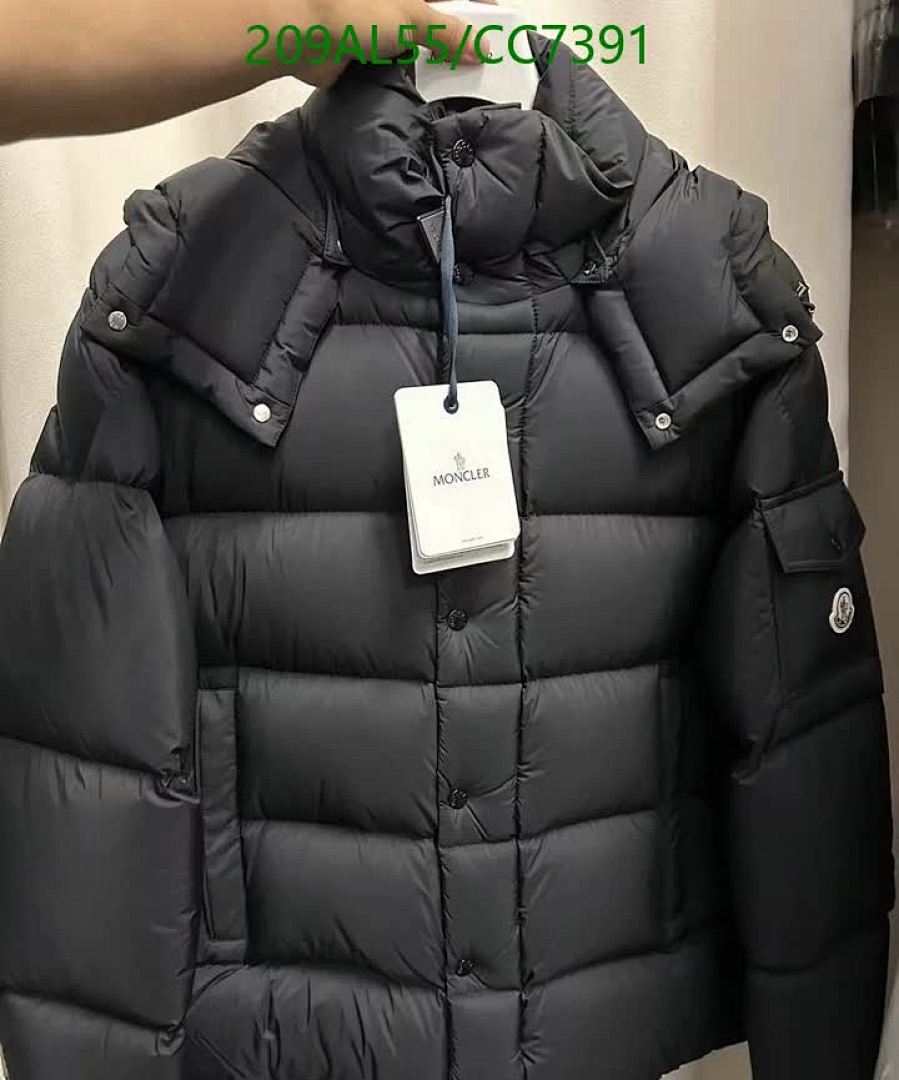 Moncler-Down jacket Women Code: CC7391 $: 209USD