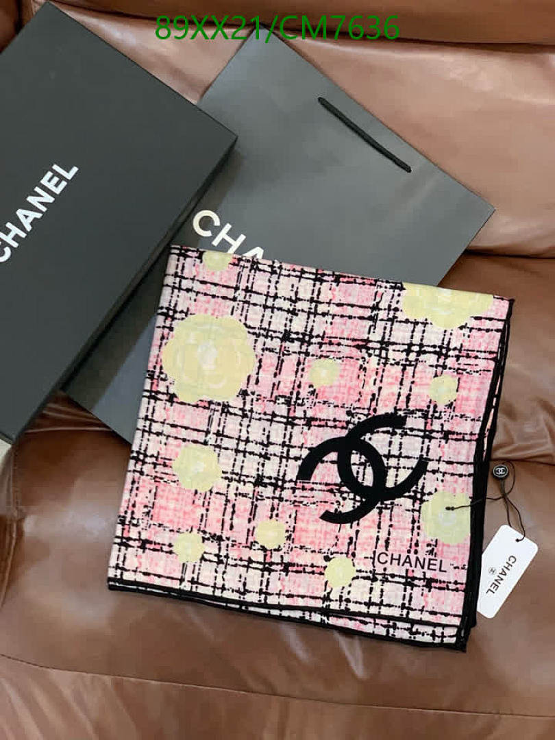 Chanel-Scarf Code: CM7636 $: 89USD
