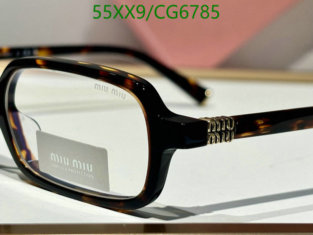 Miu Miu-Glasses Code: CG6785 $: 55USD