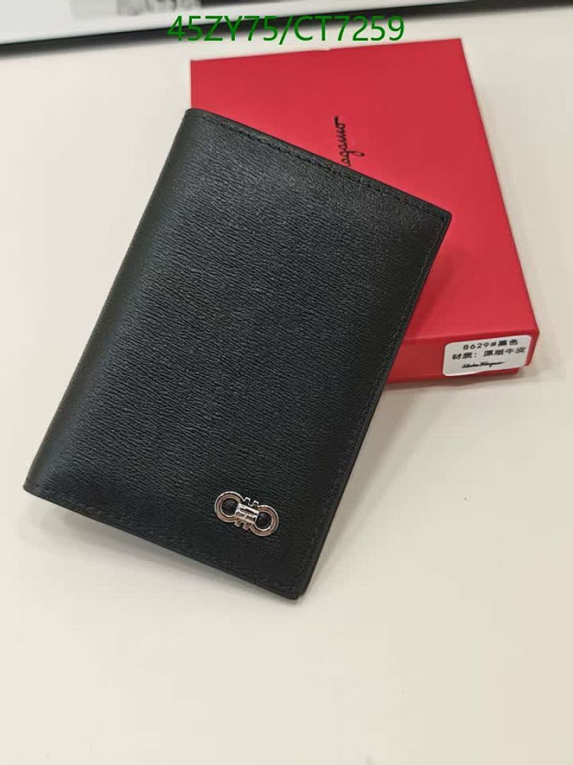 Ferragamo-Wallet-4A Quality Code: CT7259 $: 45USD