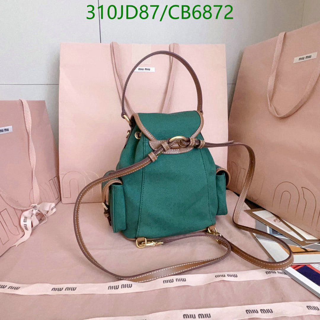 Miu Miu-Bag-Mirror Quality Code: CB6872 $: 310USD