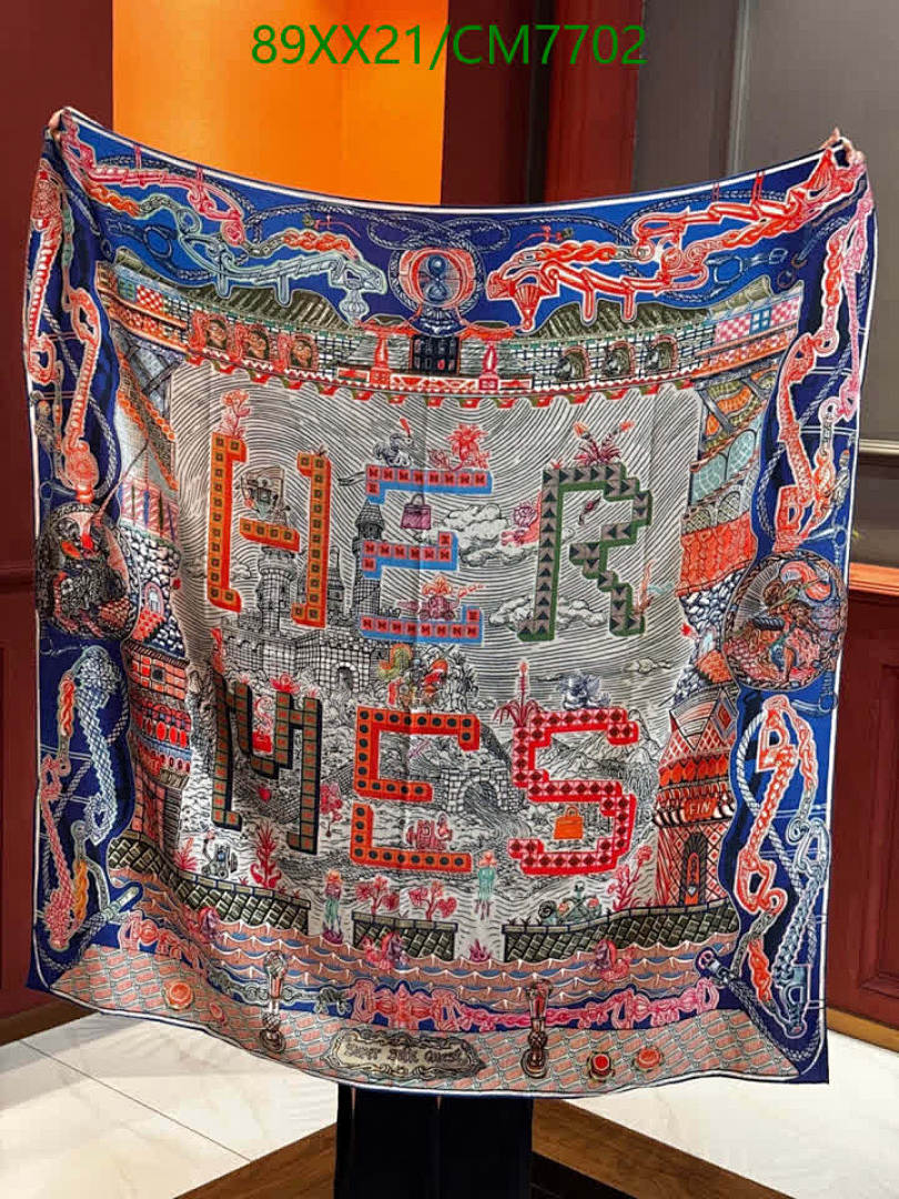 Hermes-Scarf Code: CM7702 $: 89USD