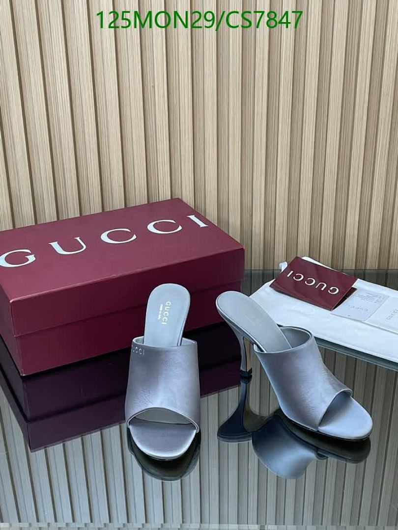 Gucci-Women Shoes Code: CS7847 $: 125USD