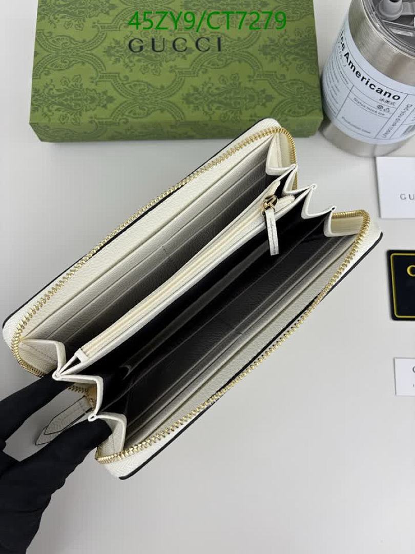 Gucci-Wallet-4A Quality Code: CT7279 $: 45USD