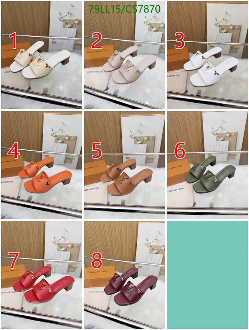 LV-Women Shoes Code: CS7870 $: 79USD