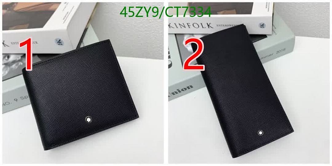 Montblanc-Wallet-4A Quality Code: CT7334 $: 45USD