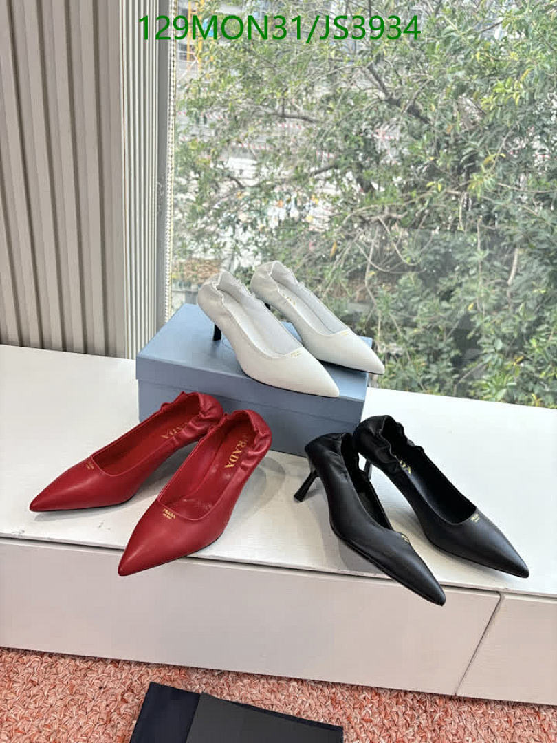 Prada-Women Shoes Code: JS3934 $: 129USD