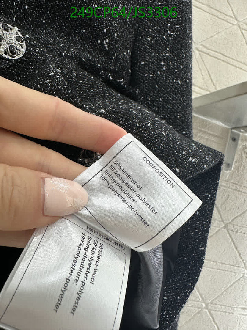 Chanel-Clothing Code: JS3306 $: 249USD