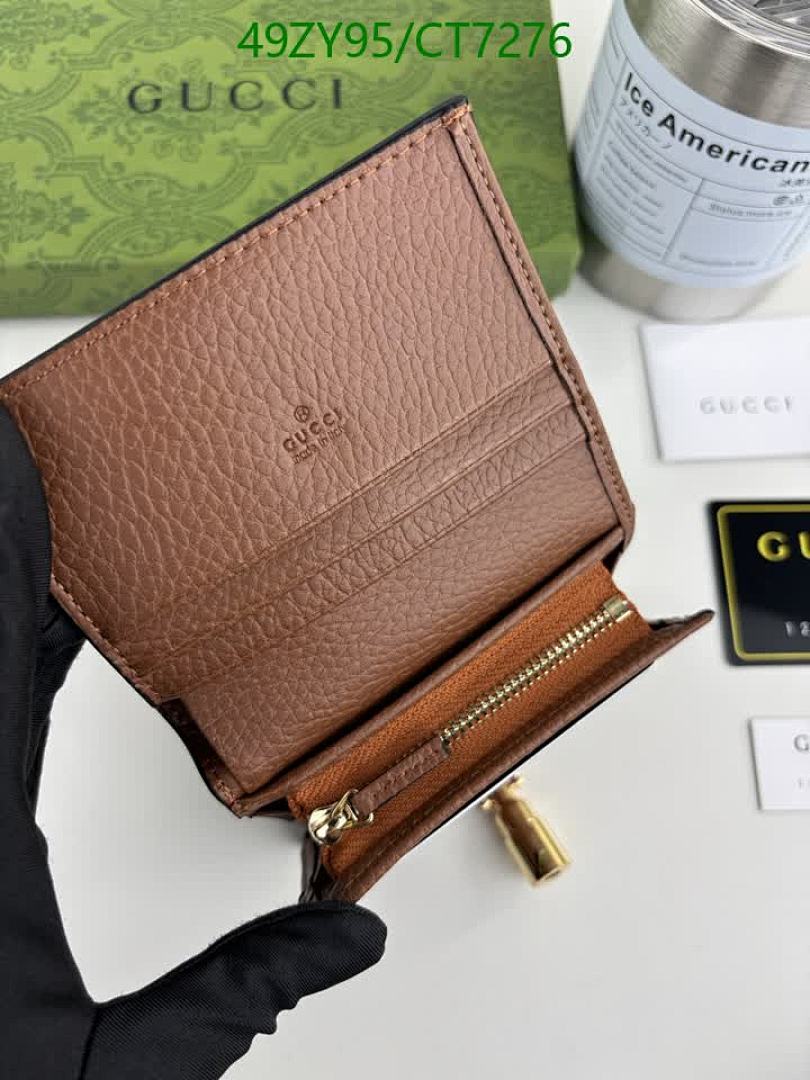 Gucci-Wallet-4A Quality Code: CT7276 $: 49USD