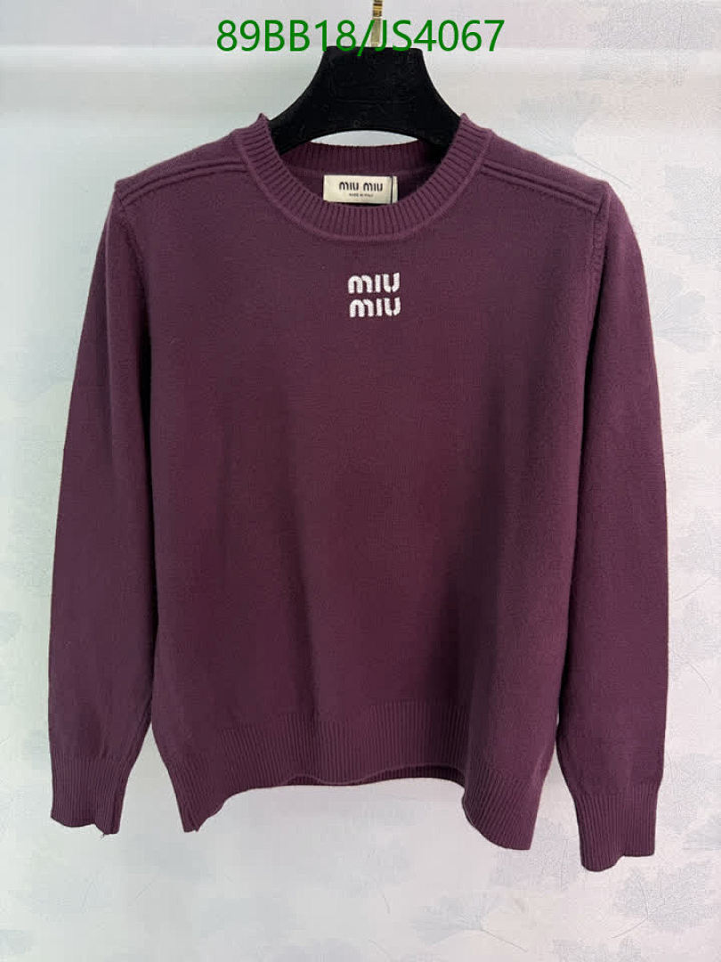 MIUMIU-Clothing Code: JS4067 $: 89USD