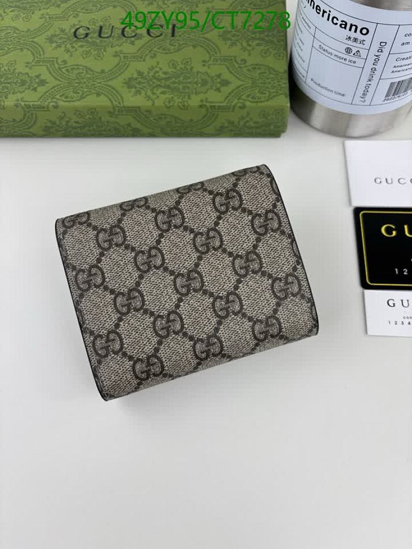 Gucci-Wallet-4A Quality Code: CT7278 $: 49USD