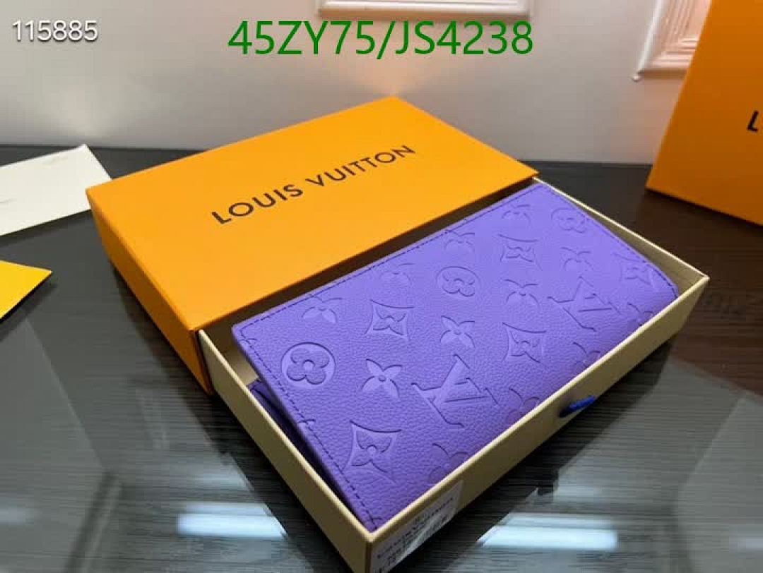 LV-Wallet-4A Quality Code: JS4238 $: 45USD