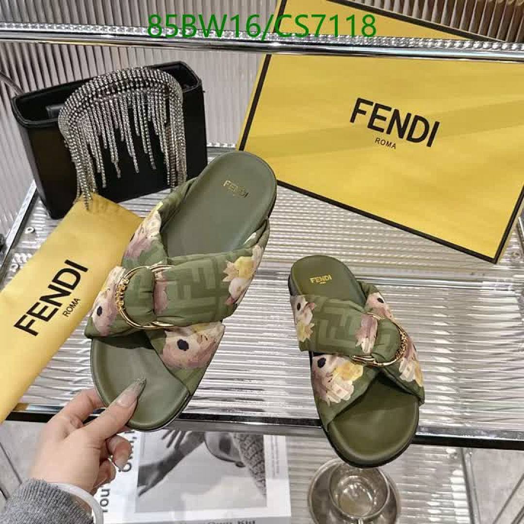 Fendi-Women Shoes Code: CS7118 $: 85USD