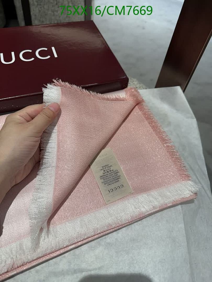 Gucci-Scarf Code: CM7669 $: 75USD