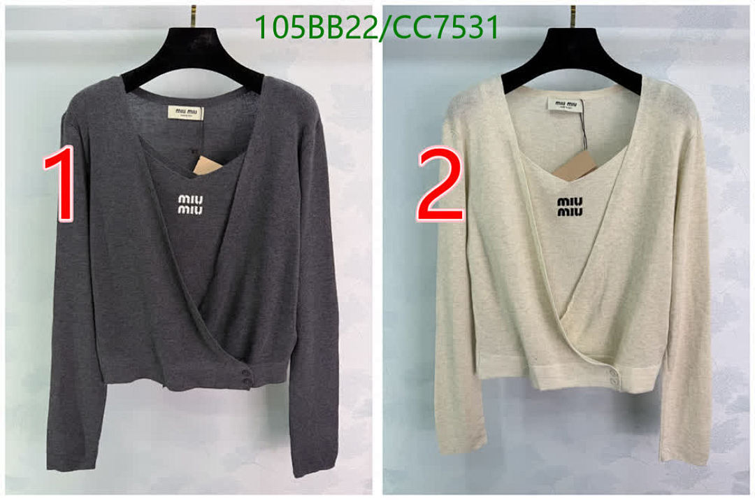 MIUMIU-Clothing Code: CC7531 $: 105USD