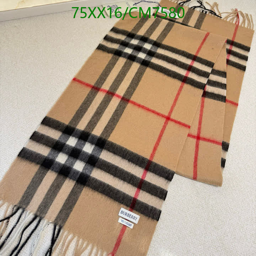 Burberry-Scarf Code: CM7580 $: 75USD