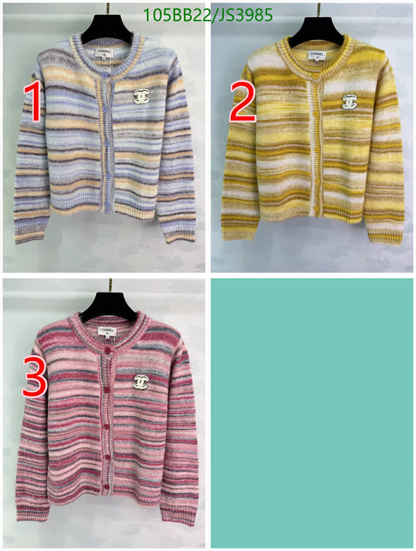 Chanel-Clothing Code: JS3985 $: 105USD