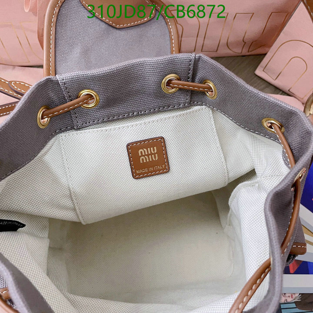 Miu Miu-Bag-Mirror Quality Code: CB6872 $: 310USD