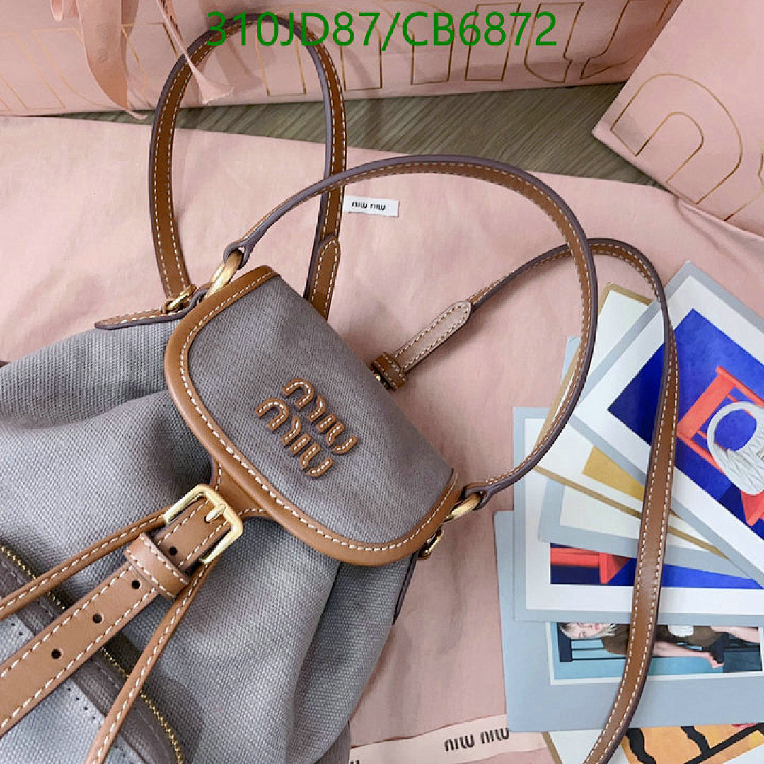 Miu Miu-Bag-Mirror Quality Code: CB6872 $: 310USD