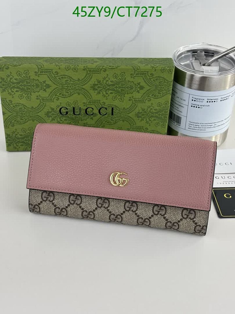 Gucci-Wallet-4A Quality Code: CT7275 $: 45USD