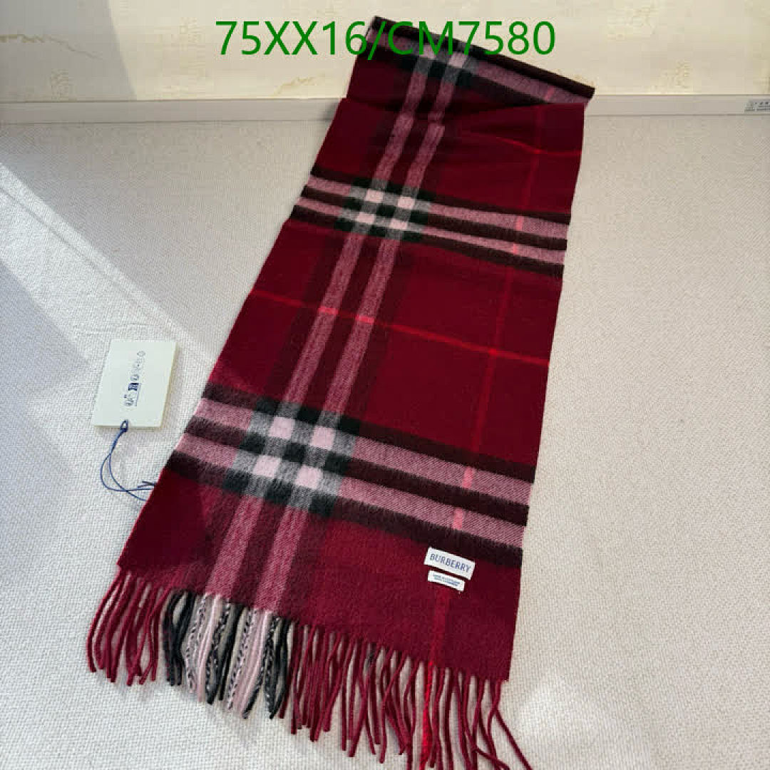Burberry-Scarf Code: CM7580 $: 75USD