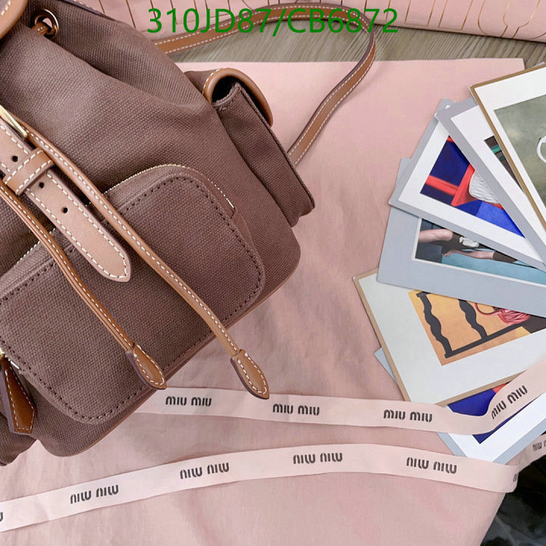 Miu Miu-Bag-Mirror Quality Code: CB6872 $: 310USD