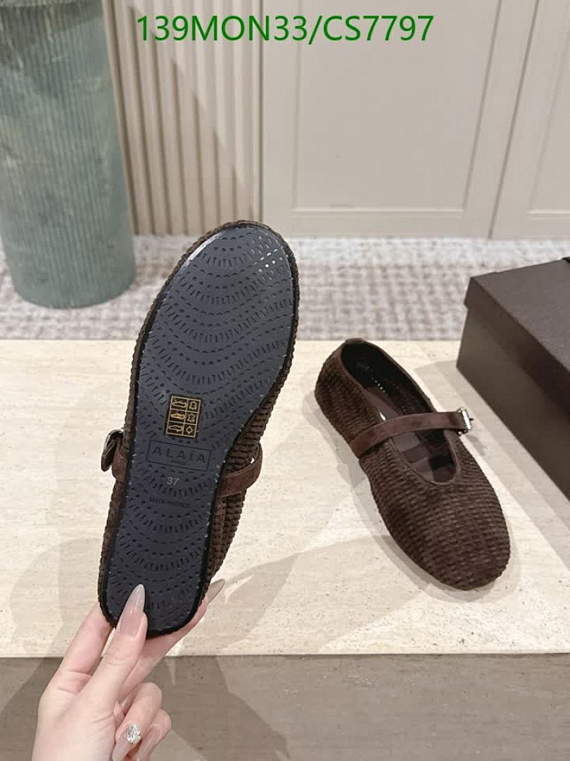 ALAIA-Women Shoes Code: CS7797 $: 139USD