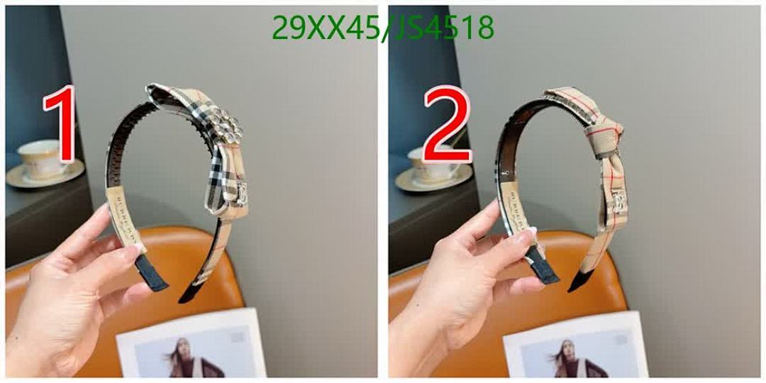 Burberry-Headband Code: JS4518 $: 29USD