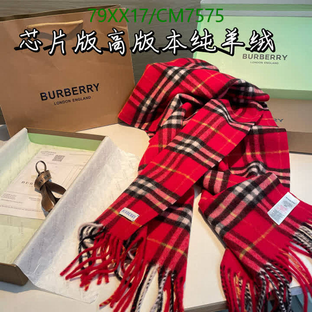 Burberry-Scarf Code: CM7575 $: 79USD