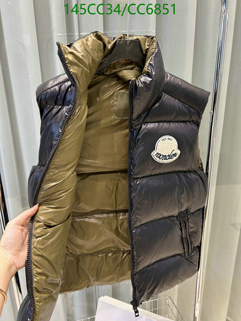 Moncler-Down jacket Men Code: CC6851 $: 145USD
