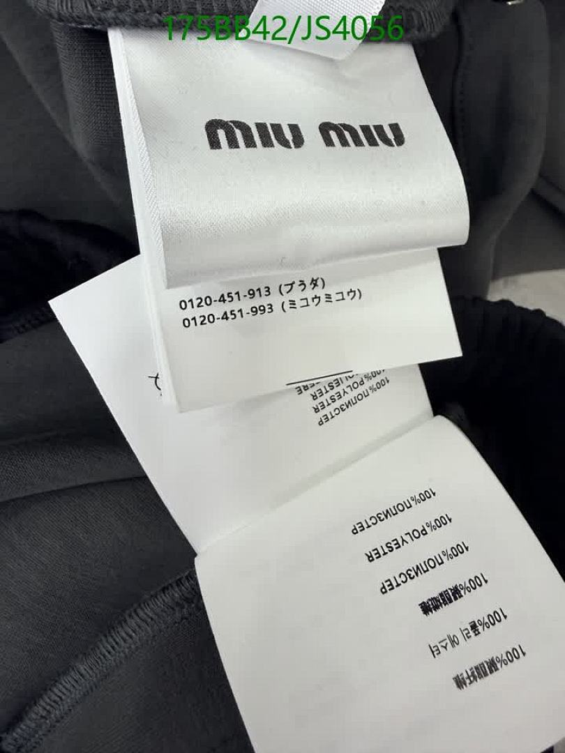 MIUMIU-Clothing Code: JS4056 $: 175USD