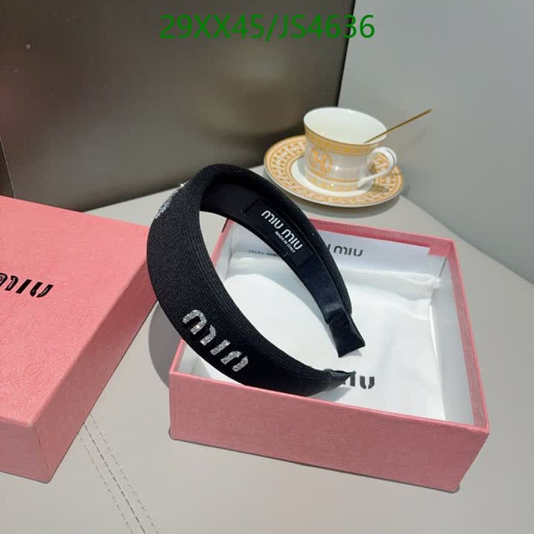 MIU MIU-Headband Code: JS4636 $: 29USD