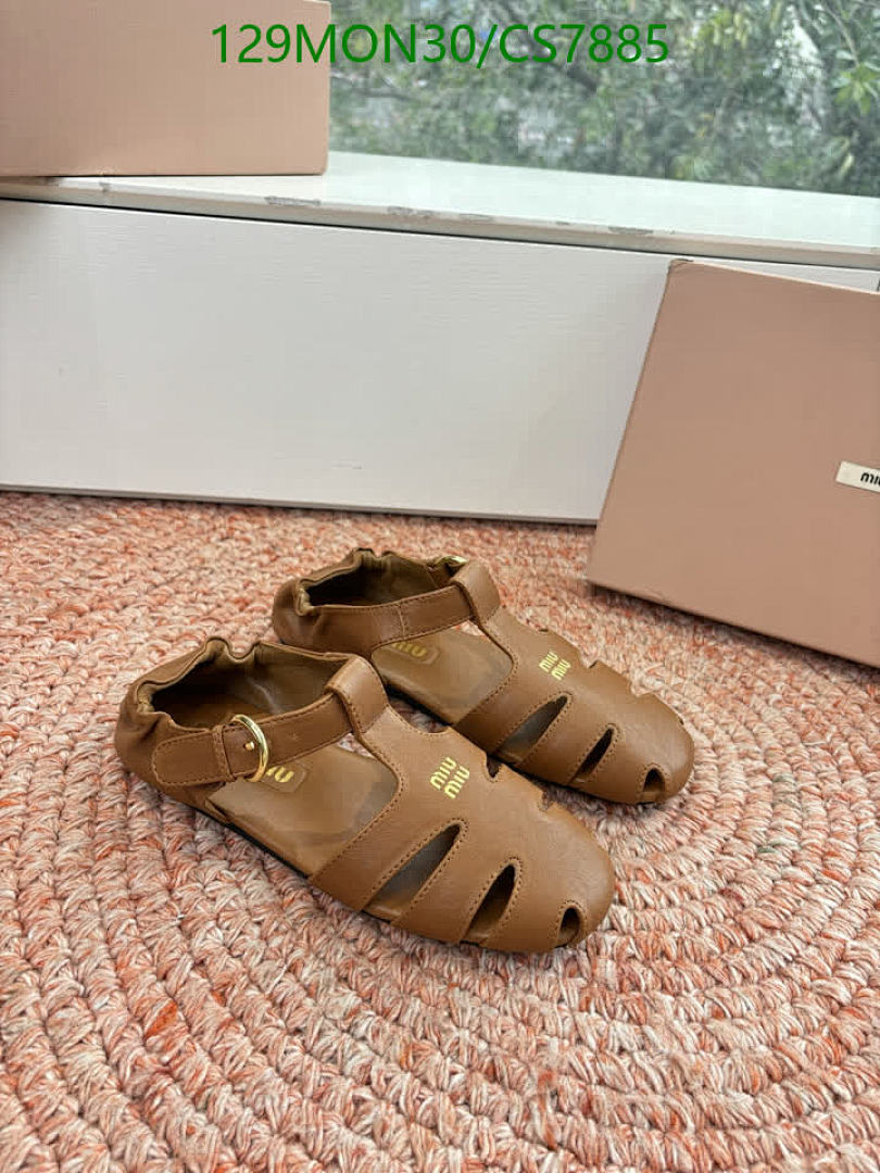 Miu Miu-Women Shoes Code: CS7885 $: 129USD